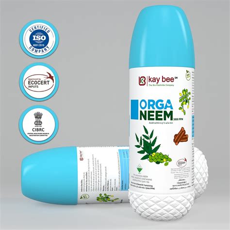 Kay Bee Orga Neem 3000 PPM Insecticide, Rs 900 /litre Kay Bee Bio-Organics Private Limited | ID ...