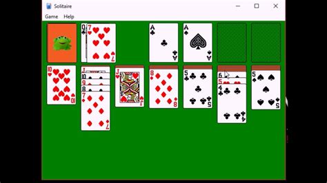 Windows XP Solitaire on Windows 10 Creators Update - YouTube