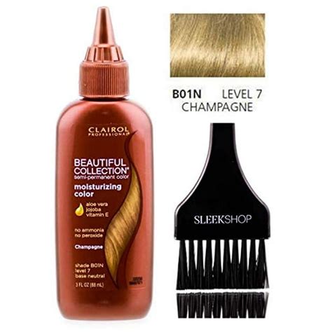 Clairol BEAUTIFUL COLLECTION Moisturizing SEMI-PERMANENT Hair Color (w/Sleek Tint Brush) No ...