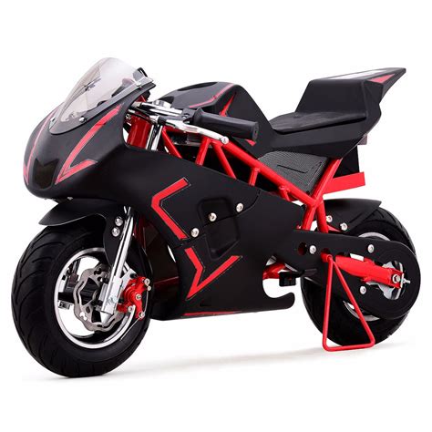 36V 500W Electric Pocket Bike Mini Motorcycle for Kids (Red/Black)