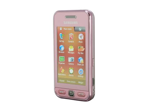 Samsung Star Pink Unlocked GSM Touch Screen Phone w/ 3.2MP Camera/ 10 Hours Talk Time/ Bluetooth ...