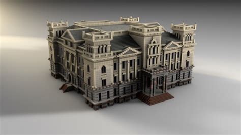 Minecraft City Hall Design - Design Talk