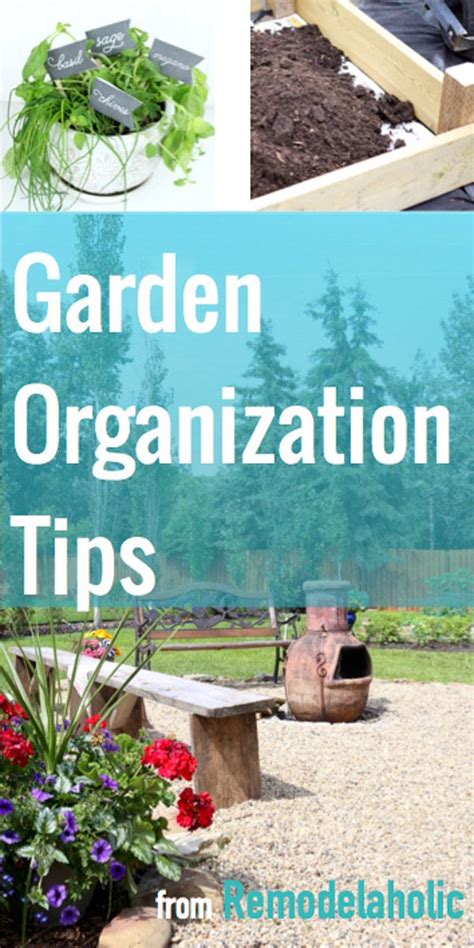 Garden Organization Tips - Simple Ideas, Big Impact | Garden ...