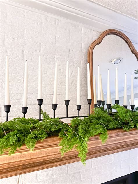 Winter Fireplace Mantel Decor That Lasts Past the Holiday Season - Your Home Renewed