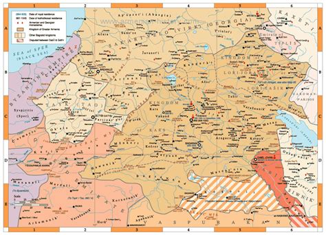 Maps of Armenia - Ancient and Medieval - Armenian-History.com