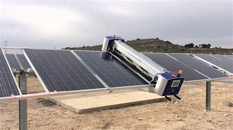 Fully Automated Robotic Cleaning Makes Solar Panels More Efficient