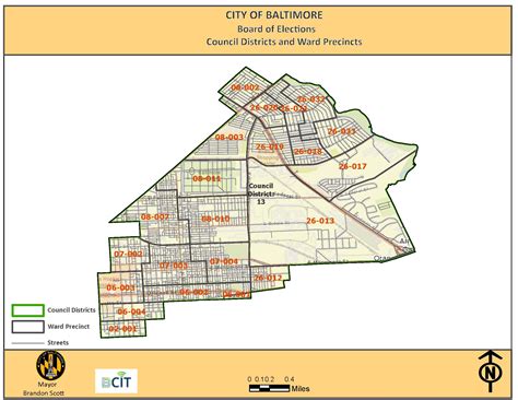 Council District 13 Maps | Baltimore City Board of Elections