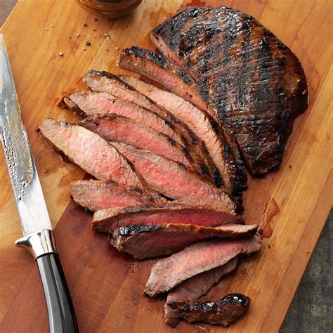 Grilled Tender Flank Steak Recipe | Taste of Home