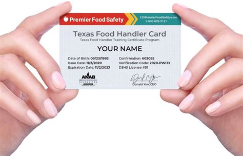 Texas Food Handler Card & Certificate - $7.95 ONLINE | Hablamos Español!