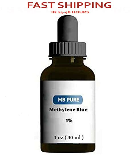 METHYLENE BLUE PURE 1 oz Antioxidant Brain Booster 1% Solution | Etsy