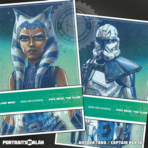 Ahsoka Tano and Captain Rex: 2-piece Star Wars the Clone Wars Season 7 ...