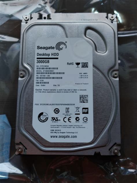 PayPayフリマ｜Seagate ST3000DM001 SATA HDD