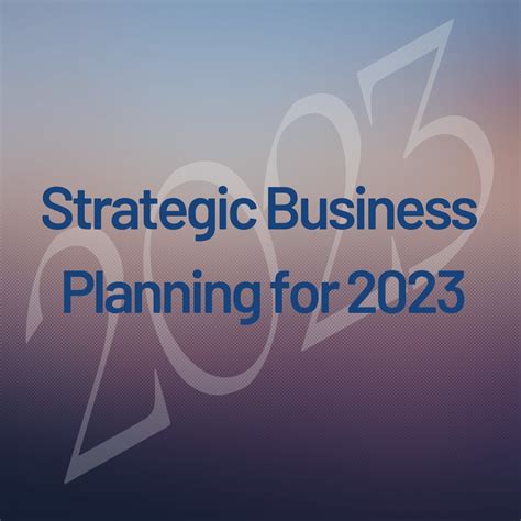 Strategic Business Planning for 2023 -- Thurs. Dec. 8 @ 6:30