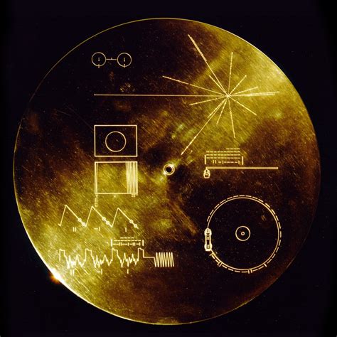 Voyager 1 and 2 Golden Record Replica - The Green Head