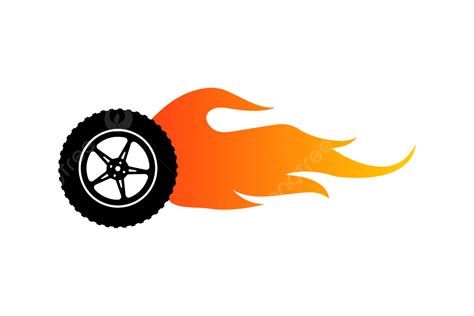 Fire Wheel Or Hot Vector, Hotwheel, Fire Wheel, Hot Wheels Vector PNG and Vector with ...