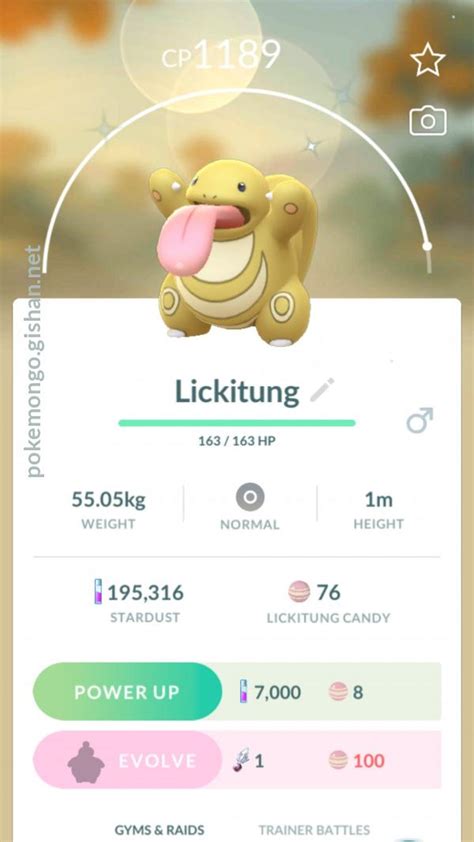 Lickitung - Pokemon Go