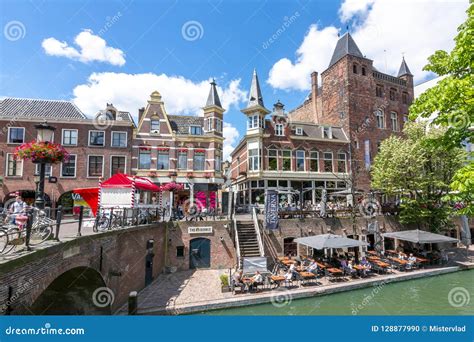 Utrecht Canals and Architecture, Netherlands Editorial Image - Image of ...