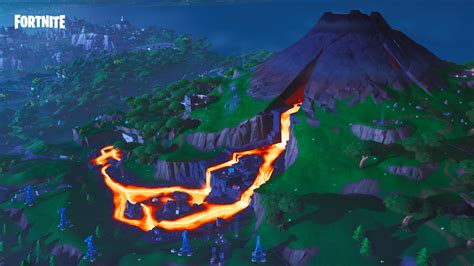 Fortnite's volcano is getting ready to erupt because of the fourth rune | Dot Esports