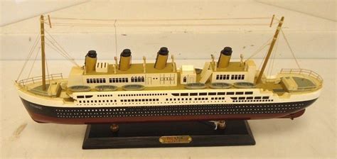 Wooden Titanic Model Ship | #1733990531