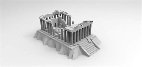 Parthenon 3D print model | CGTrader