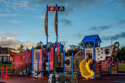 Pirate ship playground at Windsor Waterfront | Playground pictures ...