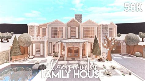 Christmas House Bloxburg Speed Build 2023 New Perfect Popular Famous | Christmas Greetings Card 2023