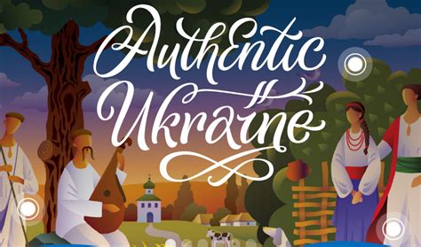 Explore Ukrainian traditional culture with interactive site Authentic Ukraine