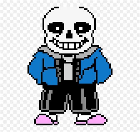 Sans Battle Sprite - Sans Undertale Colored Sprite, HD Png Download - 510x710(#671776) - PngFind