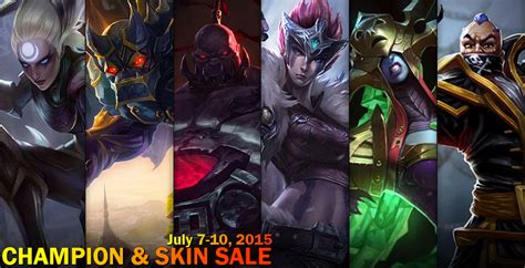 League of Legends Champion & Skin Sale – 07/07/15 | NooBabble