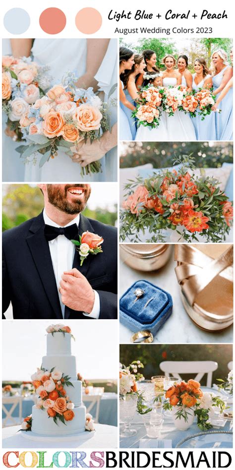 9 Perfect August Wedding Color Ideas for 2023 - ColorsBridesmaid