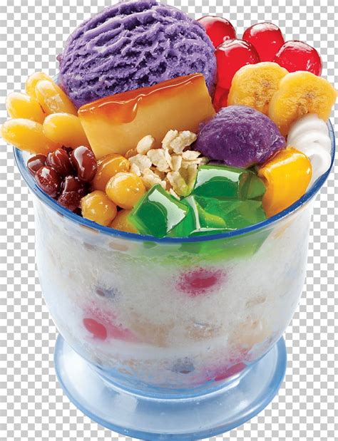 Ice Cream Halo-halo Filipino Cuisine Shaved Ice Dessert PNG, Clipart, Ais Kacang, Cholado ...