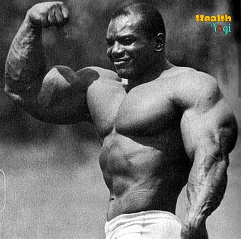 Bodybuilder Sergio Oliva Workout Routine And Diet Plan [2020] - Health Yogi