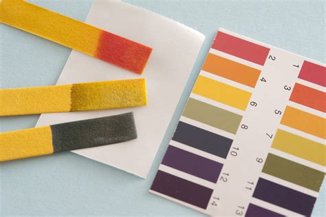 Free Stock image of pH litmus paper chart and strips | ScienceStockPhotos.com