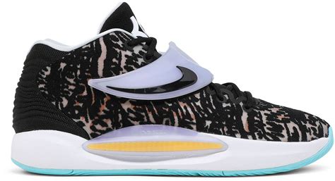 Nike KD 14 'Black White' - CW3935-001 - Novelship