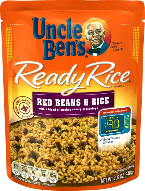 UNCLE BEN'S Ready Rice: Red Beans & Rice, 8.5oz - Walmart.com