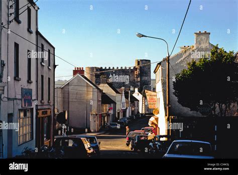 Carlow, Co Carlow, Ireland, Castle And Main Street Stock Photo - Alamy