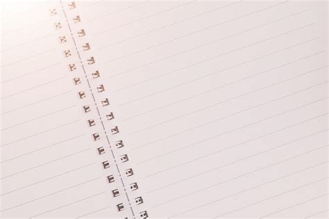 Blank notebook paper background 2004074 Stock Photo at Vecteezy