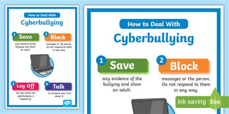 How To Deal With Cyber-bullying Poster (Teacher-Made) | lupon.gov.ph