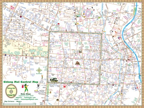 Chiang Mai Central Map