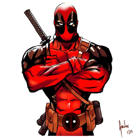 Deadpool Sketch 1 by Guidux92 on DeviantArt