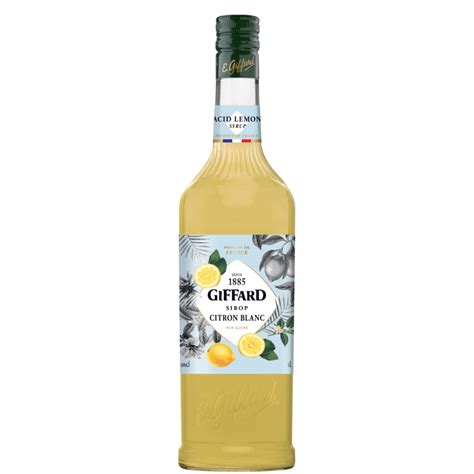 Giffard Acid Lemon Syrup – SAVOROSO