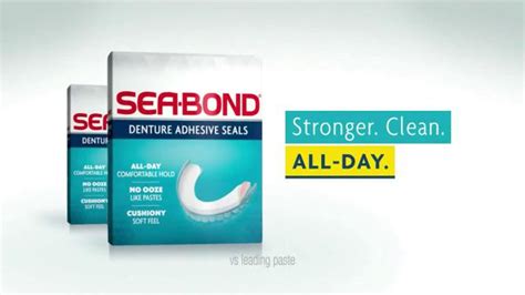 Sea Bond Denture Adhesive Seals TV Spot, 'Be Yourself' - iSpot.tv