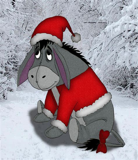 Merry Christmas from Eeyore by Little-Horrorz on DeviantArt