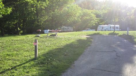 Campsite 25 in Game Lodge Campground Area at Custer State Park, South Dakota United States ...