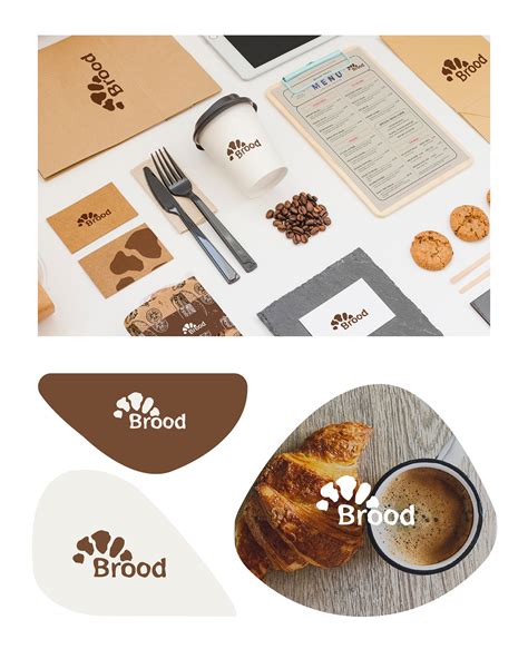 Croissant & Stone Cafe Logo :: Behance