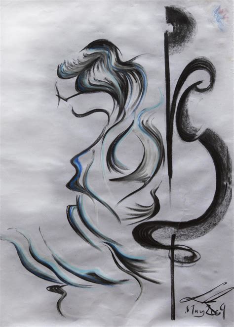 Abstract Figure Drawing by Silreen on DeviantArt