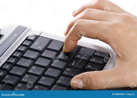 Press keyboard stock photo. Image of finger, email, hardware - 5880638