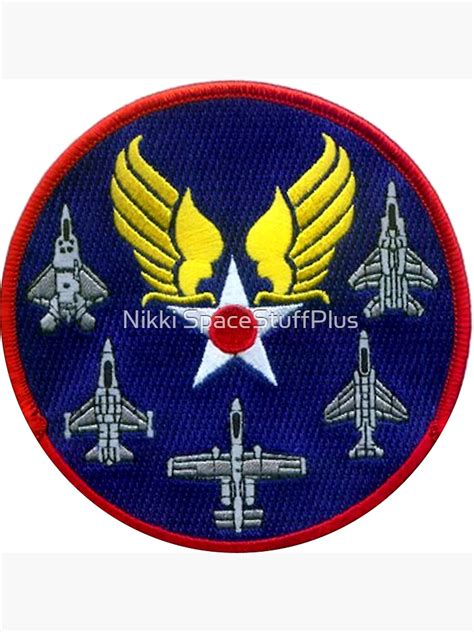 "Air Combat Command Aircraft Logo" Photographic Print by Spacestuffplus ...