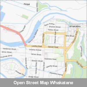 2020 Street Map Whakatane - Digital Maps