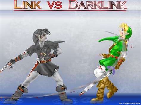 Link vs. Dark Link - close one by Talonclawfange on DeviantArt